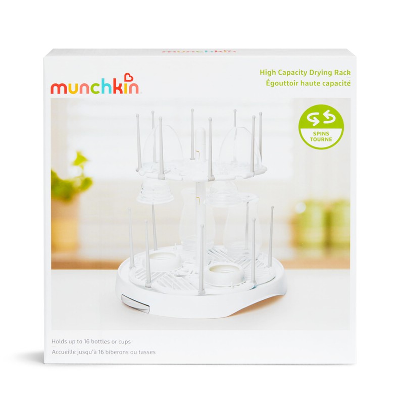 Munchkin® High Capacity Drying Rack for Baby Bottles and Accessories,