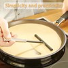 2 Pcs Crepe Spreader and Spatula Set, T-Shaped Crepe Spreader