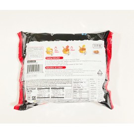 ,Volcano Chicken Noodle, Spicy Korean Instant Ramen, Extra Hot, 140g,10 Packs