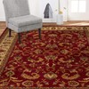 Home Dynamix Royalty Elati Traditional Area Rug 7'8"x10'4", Oriental Red/Ivory