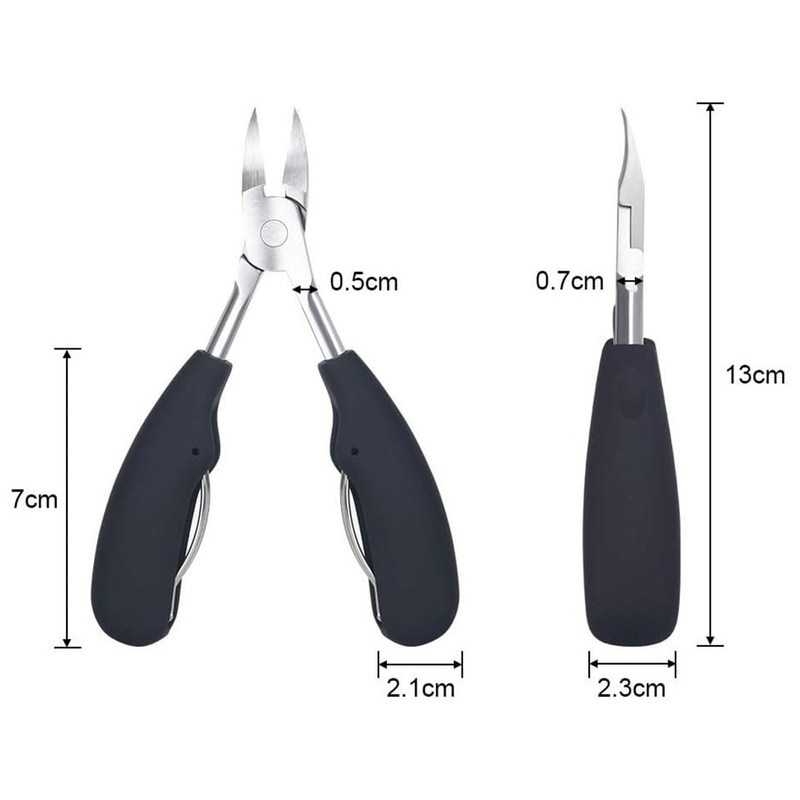 LIDOUK Nail Clippers for Thick Nails Heavy Duty, Thick Toenails