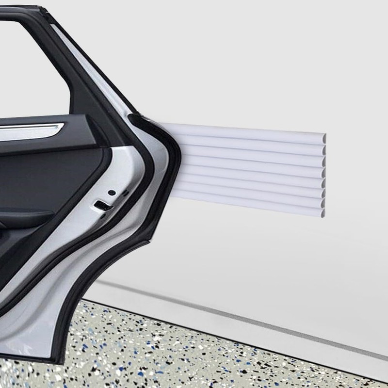 Rubber Bond Garage Wall Protectors - 4in x 12ft Strong
