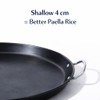 Paellera Para 10 Personas, 18 in / 45 cm Carbon