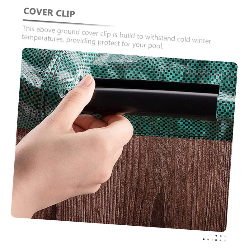 Outanaya 24pcs Replaceable Cover Clips for Above Ground Pools Wear-Resistant