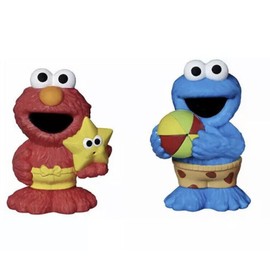 Hasbro 💦 2 PACK Sesame Street Friends Bath Squirters Elmo & Cookie Monster Hasbro