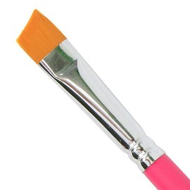 Silly Farm Paint Pal Brush - Romantic Rose - Angle (1/2")