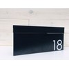 Wall Mounted Modern Mailbox - Wall Mounted Mailbox with Lock