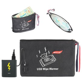 HapiChil Comfortable Butt Wiping Warmer, Nursery Select, Portable, USB Powered, Baby Wipe, Japanese Instruction Manual Included