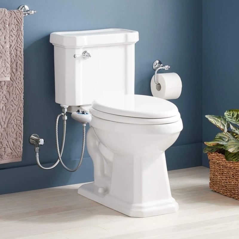 Yasfel Bidet Toilet Attachment Self Cleaning Two Spray Modes Easy