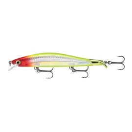 Rapala Ripstop Lure, Size 12, 4 3/4" Length, 4'-5' Depth, 1/2 oz, 3-#5 Hooks, Clown, Per 1, Multi (RPS12CLN), One Size