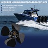 Meruzue High Thrust 10 x 7 Boat Propeller for Mercury