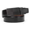 SENDEFN Men's Leather Belt, Ratchet Automatic Buckle for Men, Business