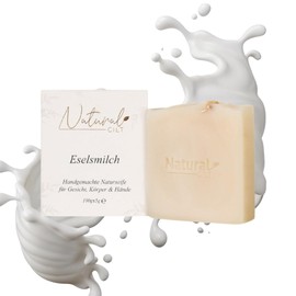 Natural Cilt Donkey Milk Soap - 100% Natural Soap - No Harmful Ingredients - Certified - Handmade - Shower Soap for All Skin Types - Shower Gel - Natural Food