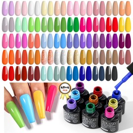 SAVILAND 49 Colors Gel Nail Polish Set 53 PCS All Season Gel Nail Polish Chri...