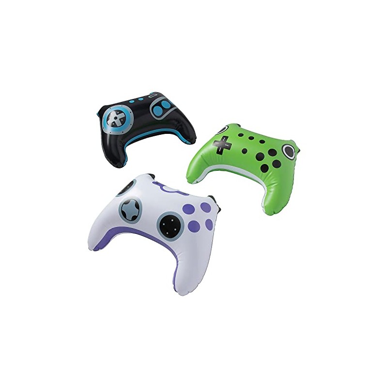 Fun Express Inflatable Gamer Controllers - 12 Pieces