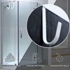 Over The Door Hook White -3Pcs Stainless Steel The Door