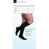 SIGVARIS Women’s Merino Wool Knee-High Compression Socks 15-20mmHg - Brown