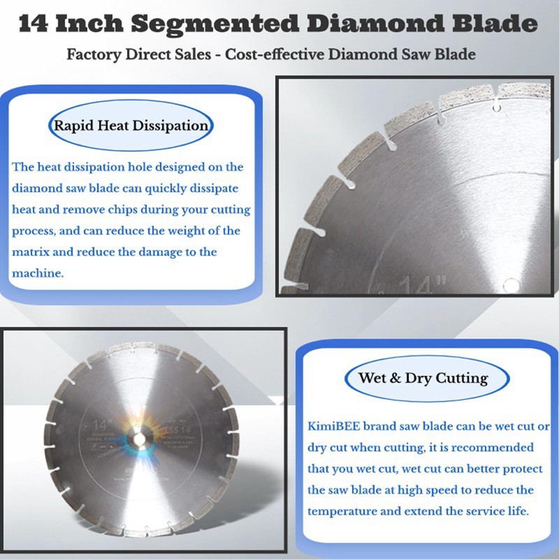 14 Inch Diamond Concrete Saw Blade,14 Inch Masonry Blade with