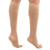 Mojo Compression Socks - Open Toe Knee-High Support Stockings, 20-30