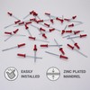 (Pack of 400) Varnished Blind Rivets 4.0 x 14 mm,