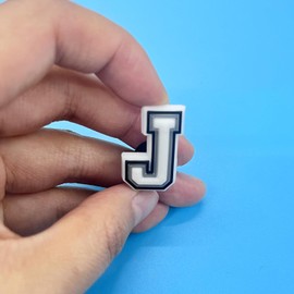 Fannoday Letter Charms for Decoration, Adult Letter Decoration Charms for Boys and Girls