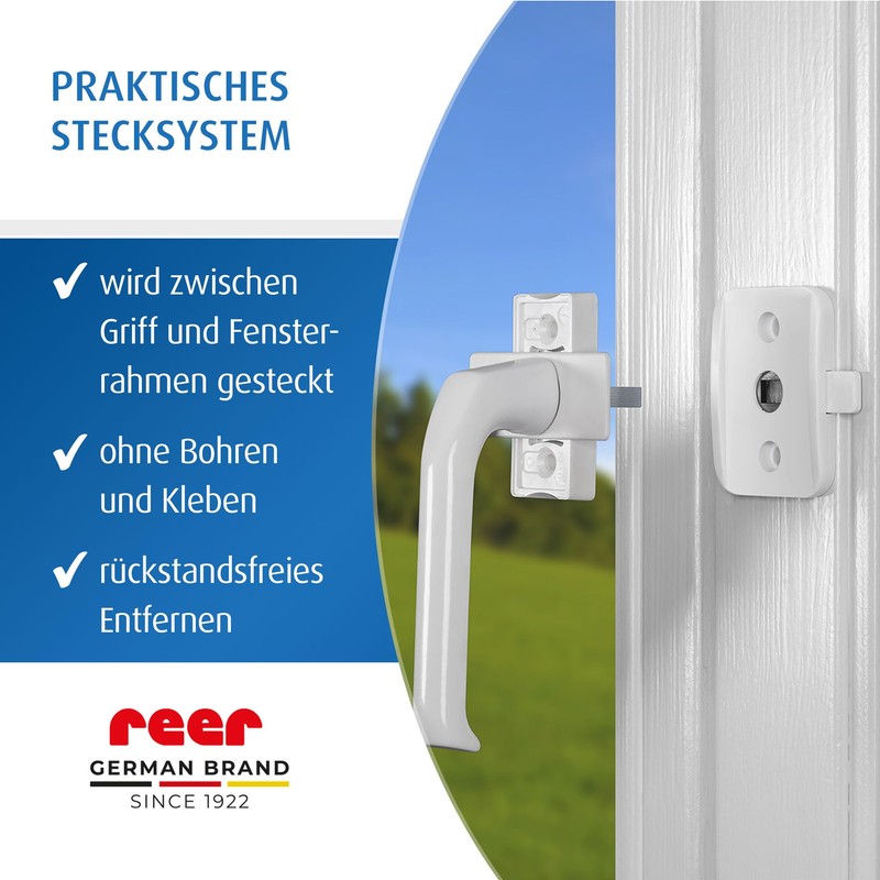 Reer WinLock window and balcony door lock.