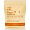 Vitamin D3 + K2 and Biotin, 3 in 1 Complex