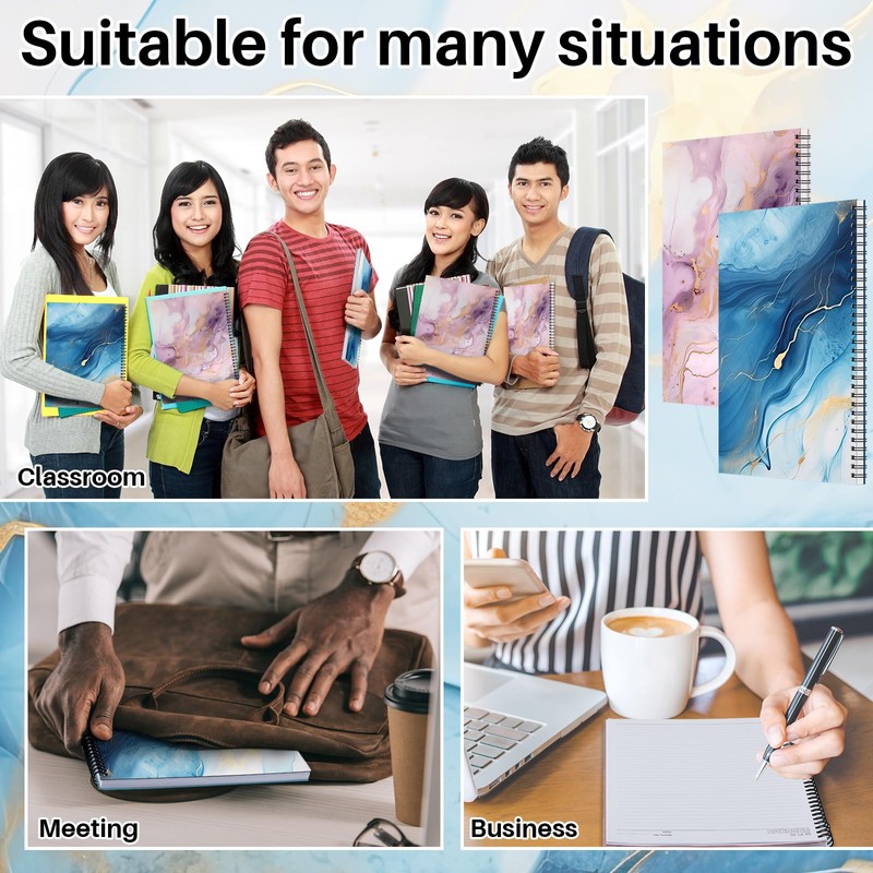 Jutom 2 Pads Jumbo Left Handed Notebook 11" x 8.5"