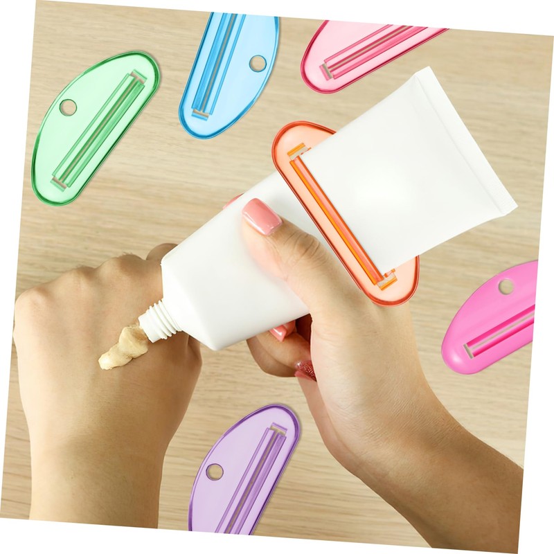 CIYODO 10 Pcs toothpaste tube Rolling Tube Toothpaste Squeezer putter