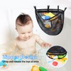 DOCMON Bath Toy Storage, Large Capacity Bath Toy Holder with