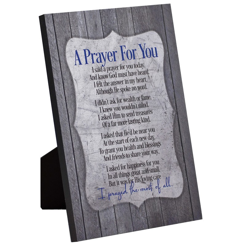Dexsa A Prayer For You...New Horizons Wood Plaque | Made