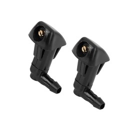 Motoforti Windshield Washer Nozzles No.76810SDAA11 Front Windshield Spray Nozzles Wiper Spray Washer Jet and Fluid Hose for Honda Civic 2006-2011 (Set of 2) Long-lasting