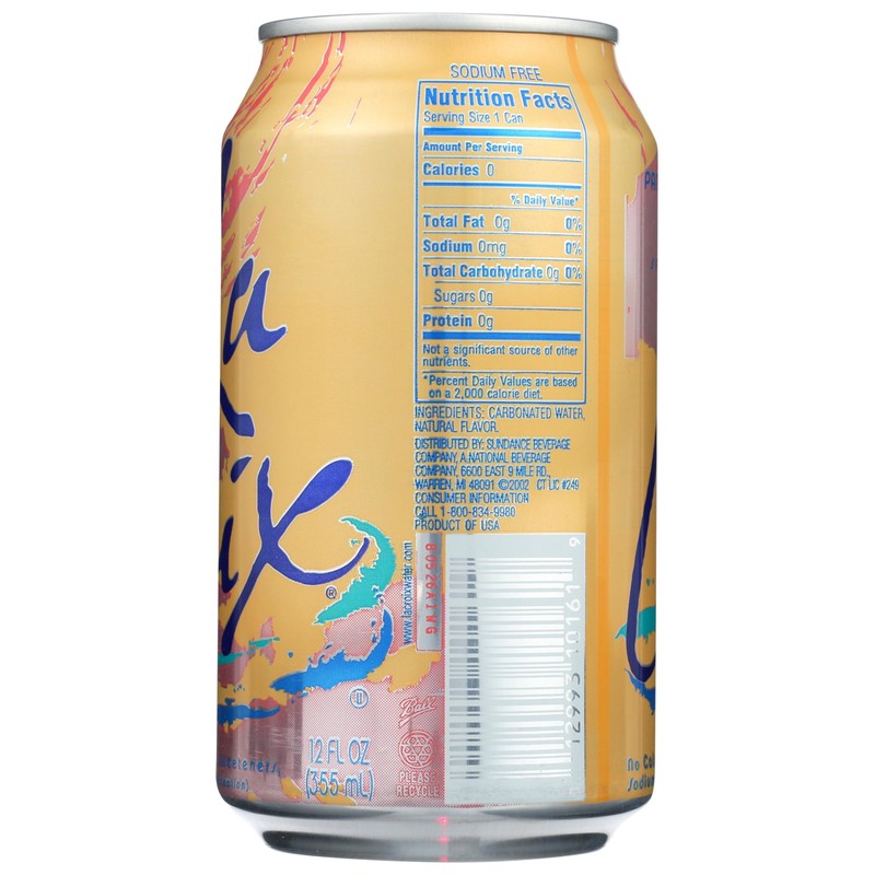La Croix Sparkling Water, Grapefruit ,12 fl oz, Single can,