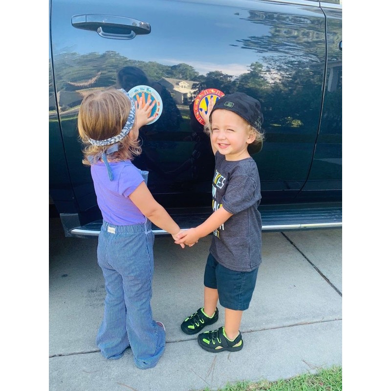 Parking Pal Car Magnet for Kids –Dinosaur Safety Magnet to