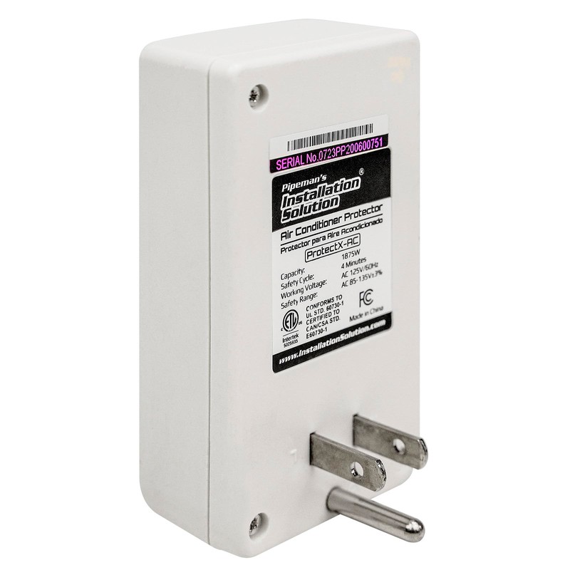 Pipeman's Installation Solution AC 85-135V Surge Protector 1875 Watts, White