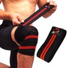 AQF Knee Wraps Weight Lifting Bandage Heavy Duty Elasticated Support