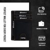 Glamicci Slim Wallet for Men, RFID Protected Minimalist Card Holder,