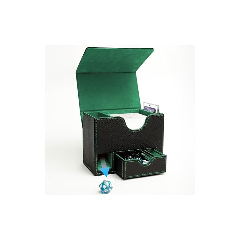 BKTSUNAM Commander - Caja de cubierta para MTG con bandeja