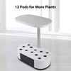 Litake 12 Pods Hydroponics Growing System Indoor Garden with 3