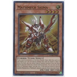Mathmech Sigma - BLMR-EN060 - Ultra Rare - 1st Edition