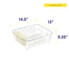 Dish Drying Rack & Cutlery Holder 2 Piece Set -