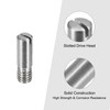 sourcing map 5Pcs M6 x 20mm Slotted Cylindrical Pin 304