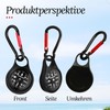 Compass with Carabiner Hook, Pocket Compass Key Holder with Compass