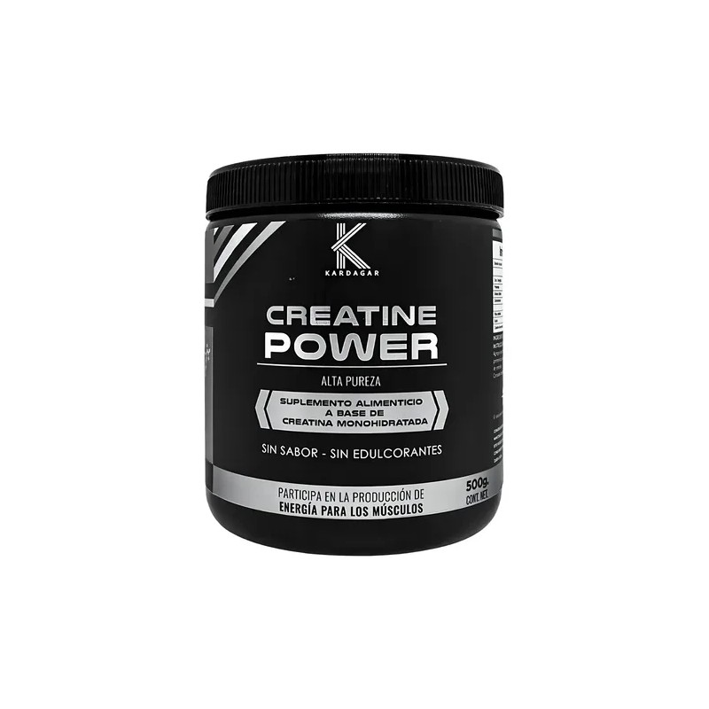 Creatina Monohidratada Kardagar Power Alta Pureza 500g