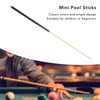 Mini Pool Sticks Set of 2 Kids Table Replacement Cues