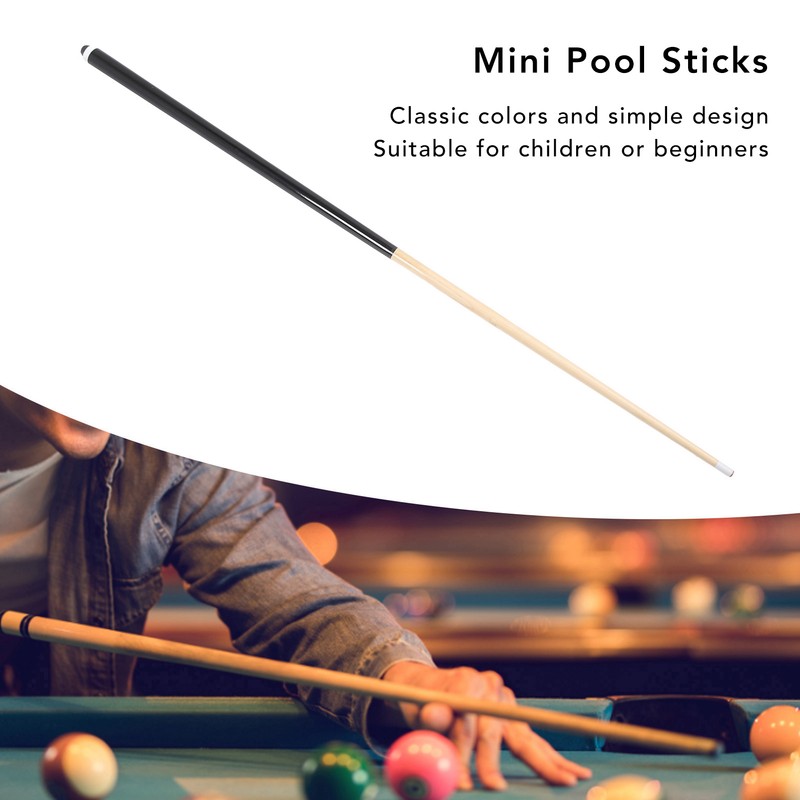 Mini Pool Sticks Set of 2 Kids Table Replacement Cues