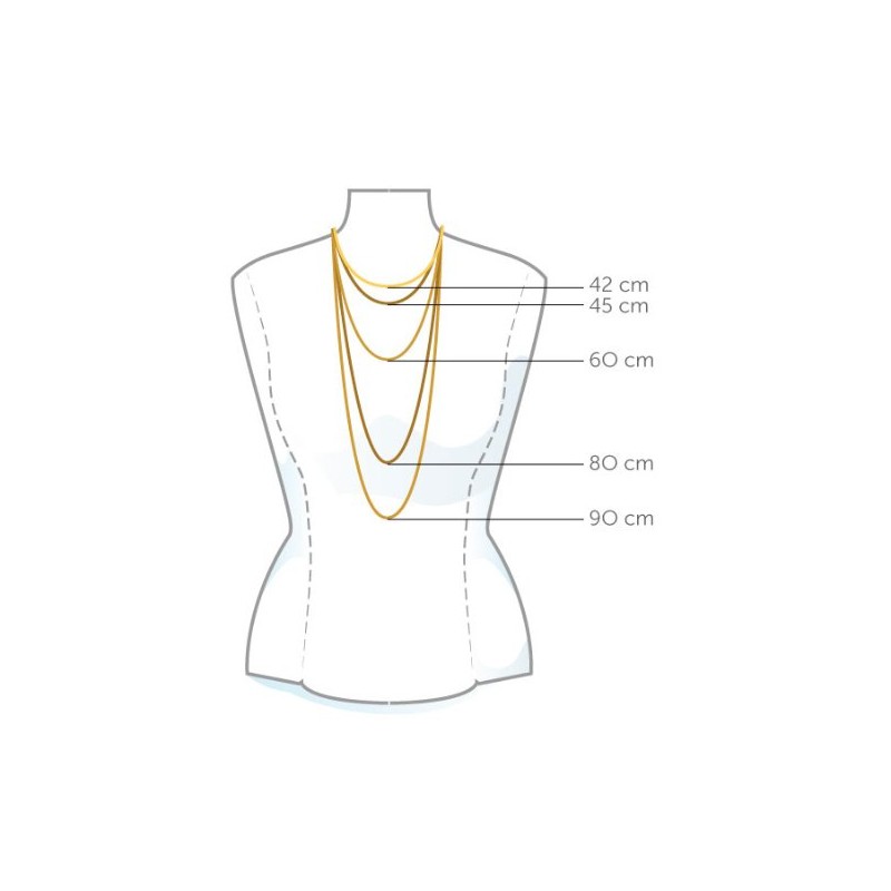 Boccia Women's Chain Titanium 08190150