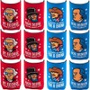 Fun Express Patriotic Faces Koozies for Cans 12 Pack -