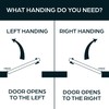 SUMMIT DOORWARE Adams Rite Style Door Handle | Deadlatch Lever