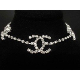 Unbranded CLEAR RHINESTONE NECKLACE JEWELRY PUPPY PET Dog/Cat Collar